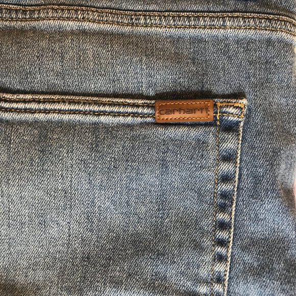 Carhartt WIP Swell Short - Blue Worn Bleached - 32 (fits like 33) - Picture 4 of 6